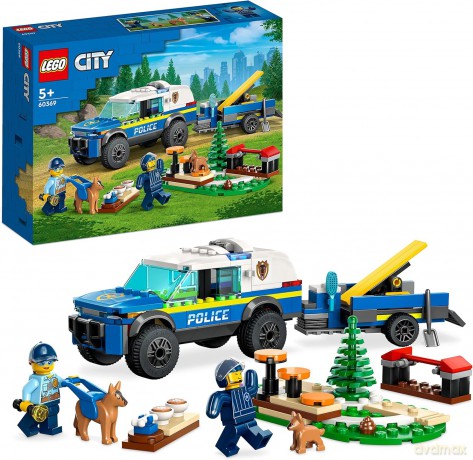 LEGO City - Szkolenie psów policyjnych w terenie (60369) [KLOCKI]