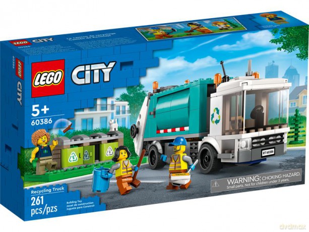 LEGO City - Ciężarówka recyklingowa (60386) [KLOCKI]