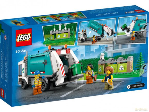 LEGO City - Ciężarówka recyklingowa (60386) [KLOCKI]