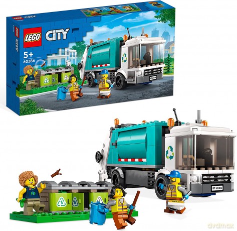 LEGO City - Ciężarówka recyklingowa (60386) [KLOCKI]