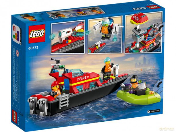 LEGO City - Łódź strażacka (60373) [KLOCKI]