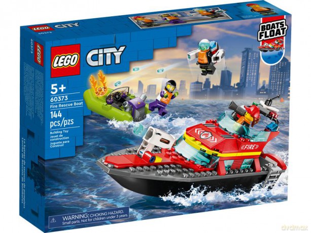 LEGO City - Łódź strażacka (60373) [KLOCKI]