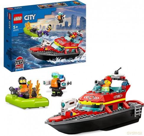 LEGO City - Łódź strażacka (60373) [KLOCKI]