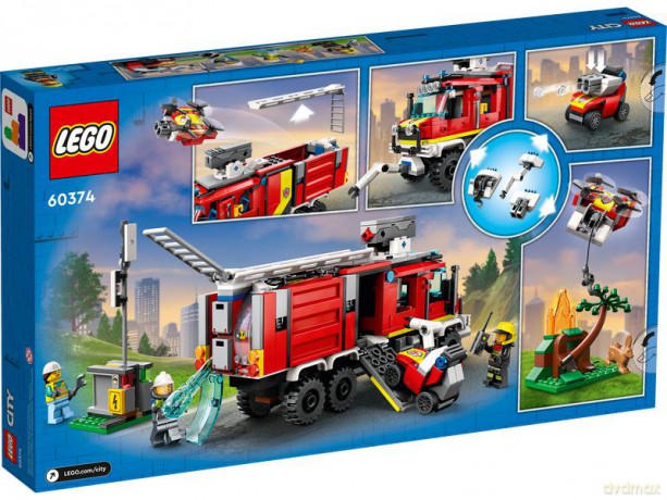 LEGO City - Terenowy pojazd straży pożarnej (60374) [KLOCKI]