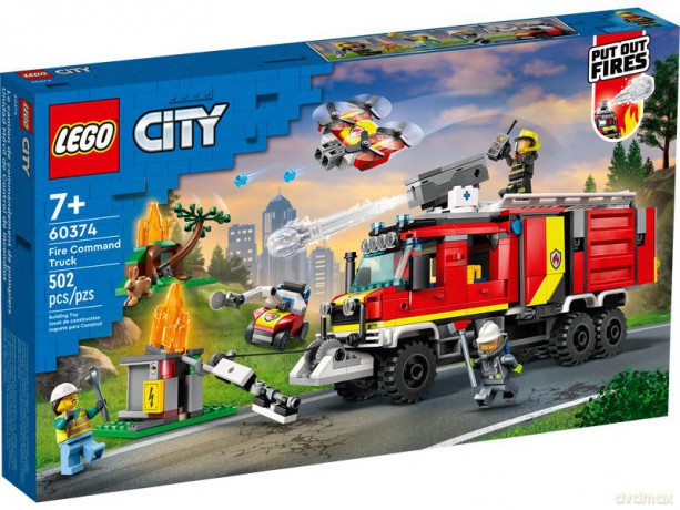 LEGO City - Terenowy pojazd straży pożarnej (60374) [KLOCKI]