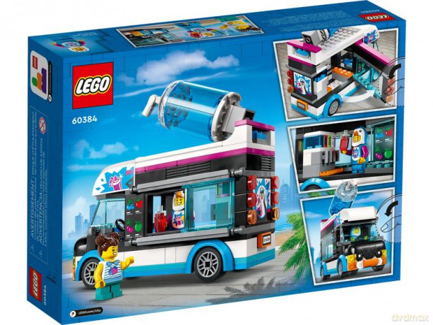 LEGO City - Pingwinia furgonetka ze slushem (60384) [KLOCKI]