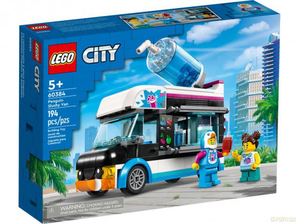LEGO City - Pingwinia furgonetka ze slushem (60384) [KLOCKI]