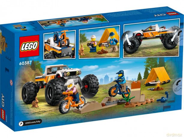 LEGO City - Przygody samochodem terenowym z napędem 4x4 (60387) [KLOCKI]