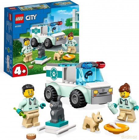 LEGO City - Karetka weterynaryjna (60382) [KLOCKI]