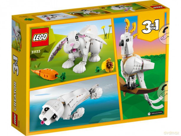LEGO Creator - Biały królik (31133) [KLOCKI]