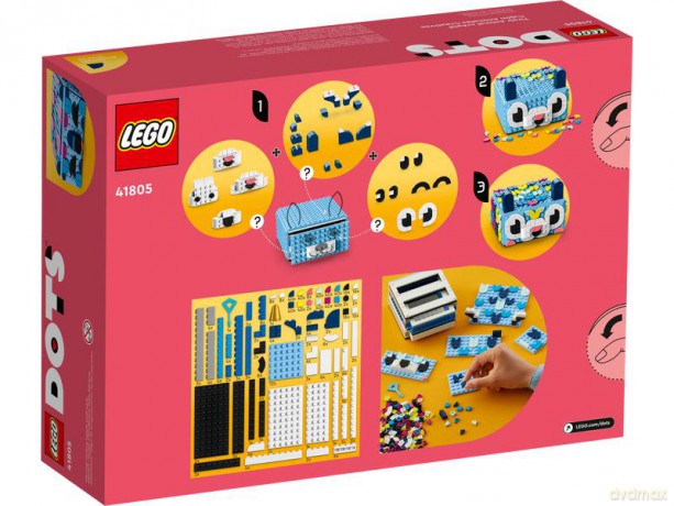 LEGO DOTS - Kreatywny zwierzak - szuflada (41805) [KLOCKI]