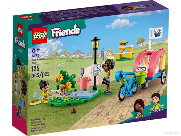 LEGO Friends - Rower do ratowania psów (41738) [KLOCKI]