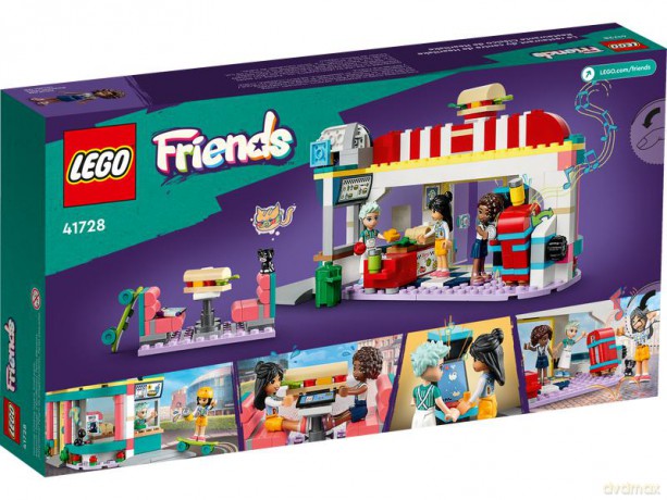 LEGO Friends - Bar w śródmieściu Heartlake (41728) [KLOCKI]