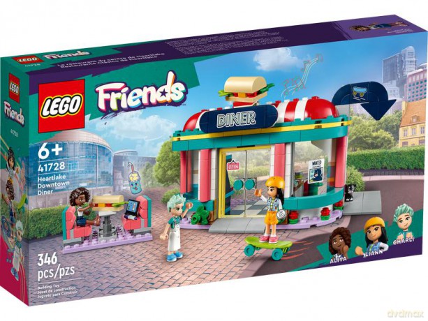 LEGO Friends - Bar w śródmieściu Heartlake (41728) [KLOCKI]