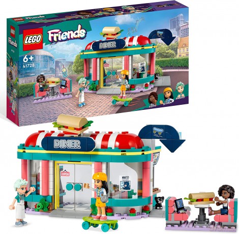 LEGO Friends - Bar w śródmieściu Heartlake (41728) [KLOCKI]