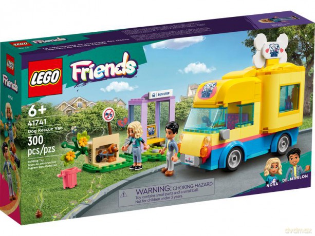 LEGO Friends - Furgonetka ratunkowa dla psów (41741) [KLOCKI]