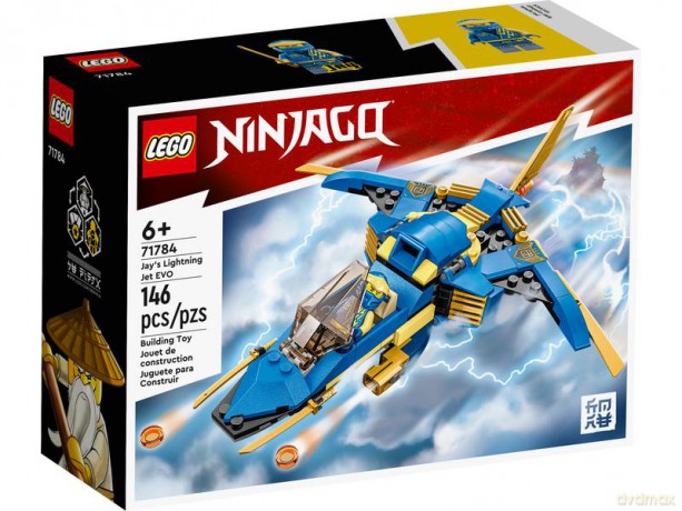 LEGO Ninjago - Odrzutowiec ponaddźwiękowy Jay'a EVO (71784) [KLOCKI]