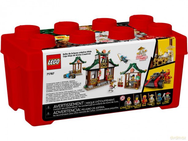 LEGO Ninjago - Kreatywne pudełko z klockami ninja (71787) [KLOCKI]