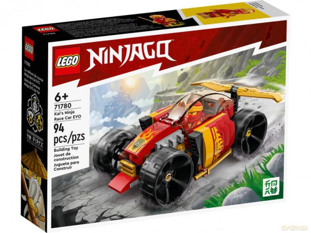 LEGO Ninjago - Samochód wyścigowy ninja Kaia EVO (71780) [KLOCKI]