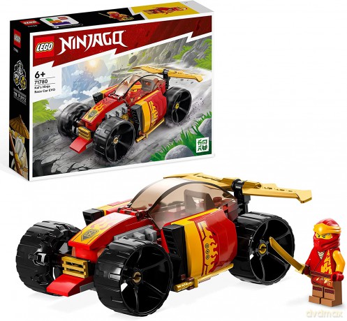 LEGO Ninjago - Samochód wyścigowy ninja Kaia EVO (71780) [KLOCKI]