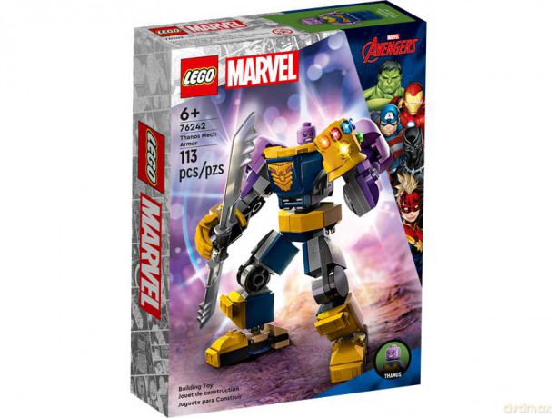 LEGO Super Heroes - Mechaniczna zbroja Thanosa (76242) [KLOCKI]