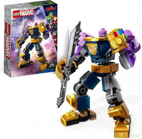LEGO Super Heroes - Mechaniczna zbroja Thanosa (76242) [KLOCKI]