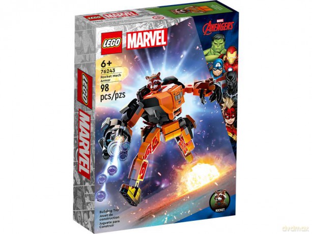 LEGO Super Heroes - Mechaniczna zbroja Rocketa (76243) [KLOCKI]