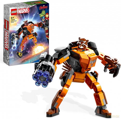 LEGO Super Heroes - Mechaniczna zbroja Rocketa (76243) [KLOCKI]