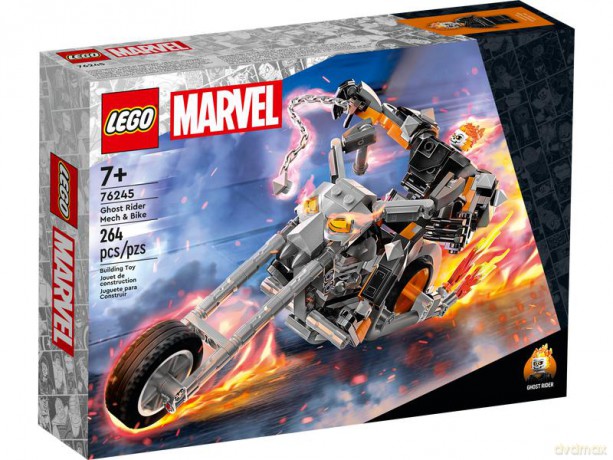 LEGO Super Heroes - Upiorny Jeździec - mech i motor (76245) [KLOCKI]