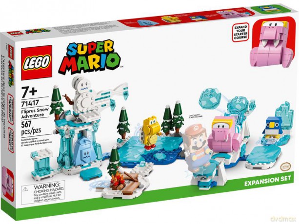 LEGO Super Mario - Śniegowa przygoda Fliprusa - zestaw rozszerzający (71417) [KLOCKI]