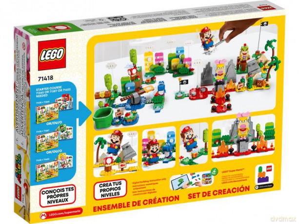 LEGO Super Mario - Kreatywna skrzyneczka - zestaw twórcy (71418) [KLOCKI]