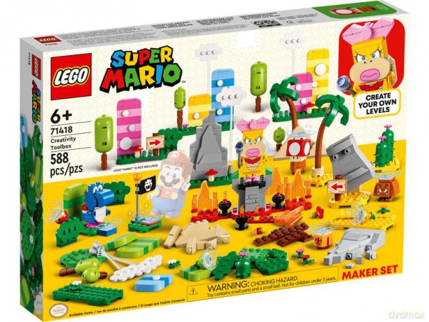 LEGO Super Mario - Kreatywna skrzyneczka - zestaw twórcy (71418) [KLOCKI]