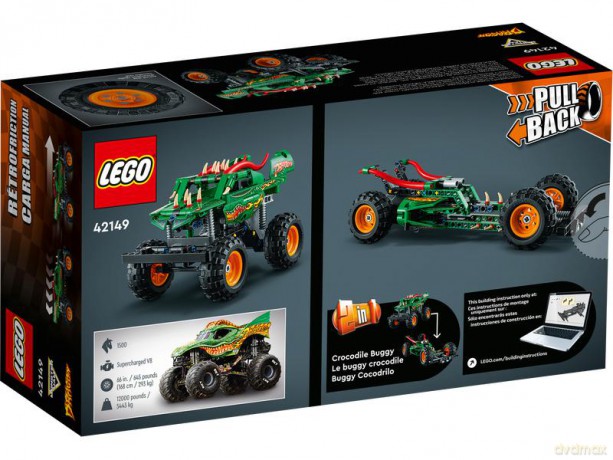 LEGO Technic - Monster Jam Dragon (42149) [KLOCKI]