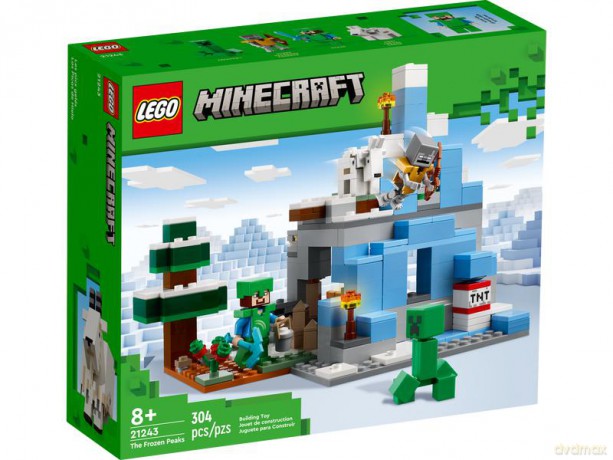LEGO Minecraft - Ośnieżone szczyty (21243) [KLOCKI]