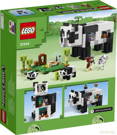 LEGO Minecraft - Rezerwat pandy (21245) [KLOCKI]