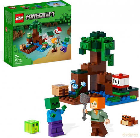 LEGO Minecraft - Przygoda na mokradłach (21240) [KLOCKI]
