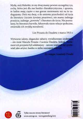 "Mój Maleńki" Listy do Luciena Daudeta - Marcel Proust [KSIĄŻKA]