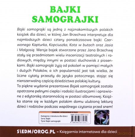 Bajki samograjki - Jan Brzechwa [KSIĄŻKA]