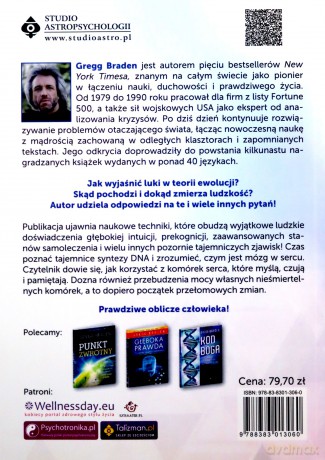 Człowiek jako projekt. Od ewolucji z przypadku do transformacji z wyboru - Gregg Braden [KSIĄŻKA]