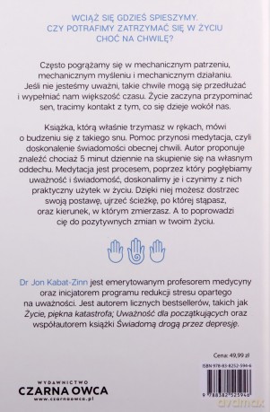 Gdziekolwiek jesteś, bądź - Jon Kabat-Zinn [KSIĄŻKA]