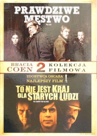 Kolekcja Braci Coen: Prawdziwe Męstwo / To Nie Jest Kraj Dla Starych Ludzi [2DVD]