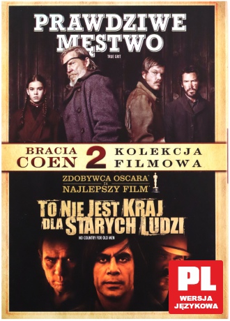 Kolekcja Braci Coen: Prawdziwe Męstwo / To Nie Jest Kraj Dla Starych Ludzi [2DVD]
