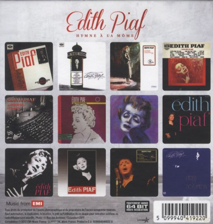 Edith Piaf: Le Coffret Essentielles 2012 (Limited) [13CD]