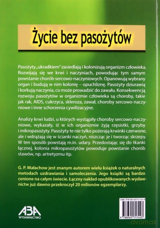 Życie bez pasożytów - Giennadij Małachow [KSIĄŻKA]