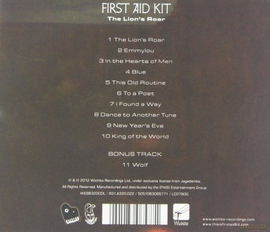 First Aid Kit: The Lion's Roar [CD]