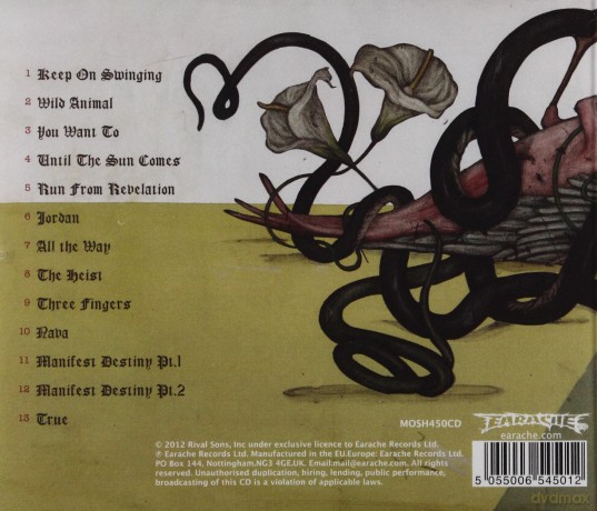 Rival Sons: Head Down [CD]