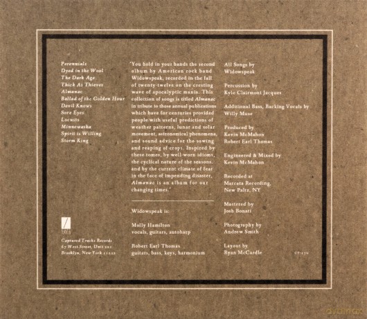 Widowspeak: Almanac [CD]