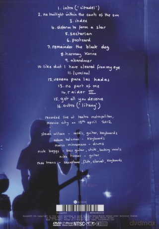 Steven Wilson: Get All You Deserve [DVD]