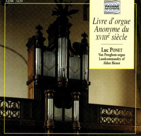 Luc Ponet: Anonymous Book of the 18th. C. [CD]