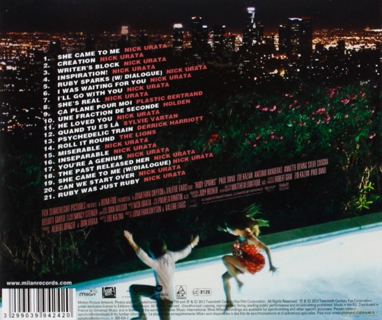 Nick Urata: Ruby Sparks [CD]